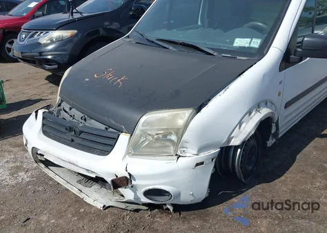 2013 Ford Transit Connect Xlt z USA, uszkodzony, nr VIN NM0LS6BN2DT145528